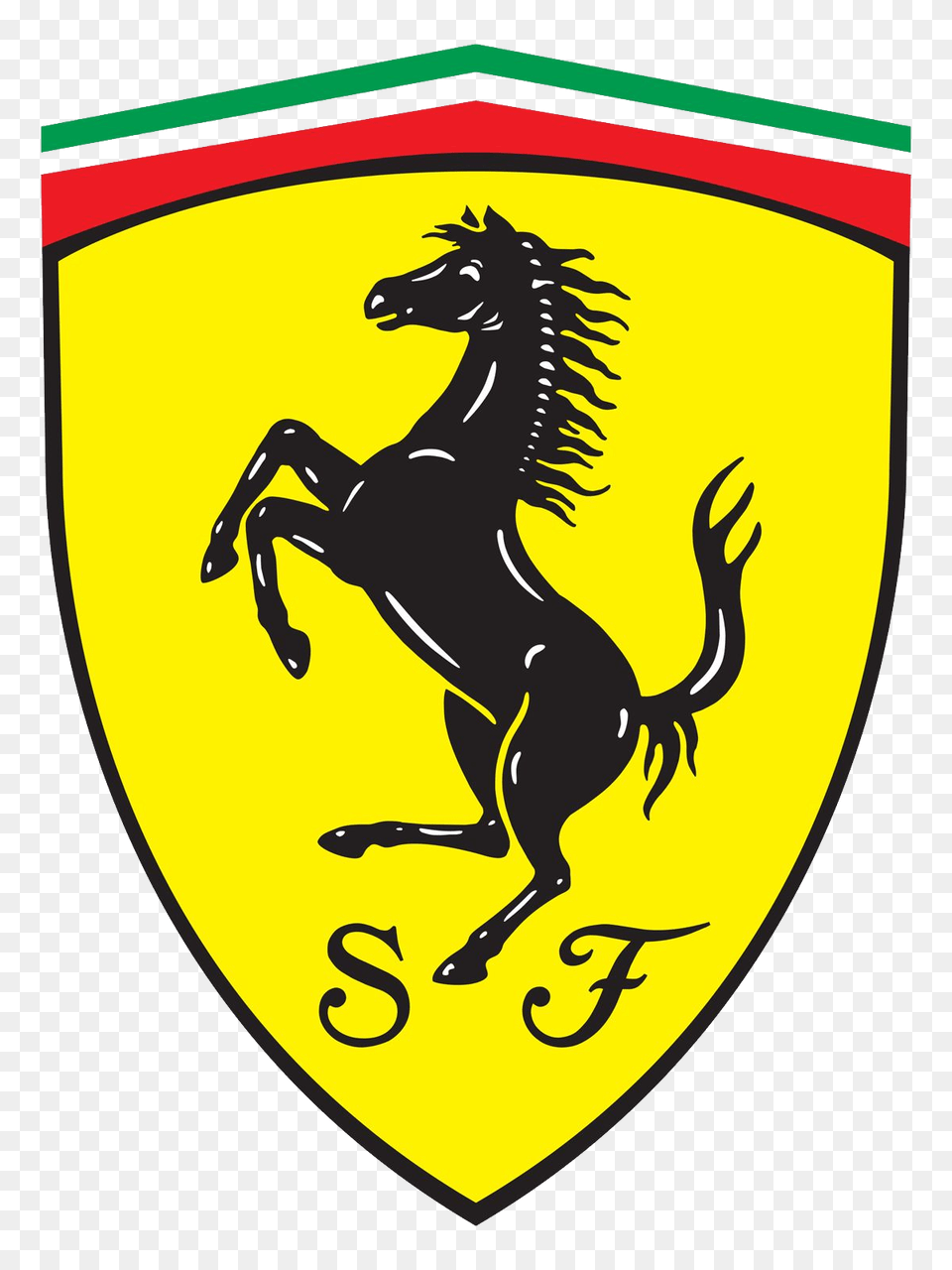 Ferrari Logo Image, Armor, Emblem, Symbol, Person Png