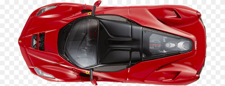 Ferrari Photo Ferrari Top View, Car, Transportation, Vehicle, Headlight Free Transparent Png