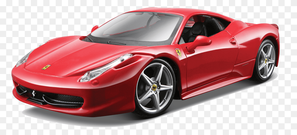 Ferrari Sideview, Car, Vehicle, Coupe, Transportation Free Transparent Png