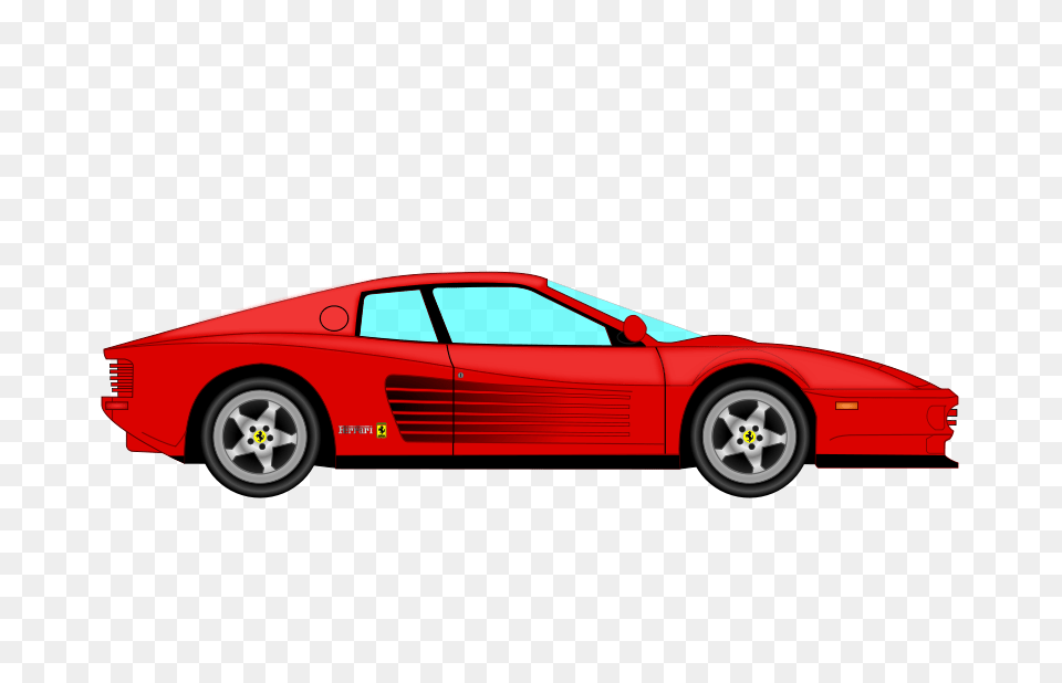 Ferrari Testarrosa, Alloy Wheel, Vehicle, Transportation, Tire Free Transparent Png