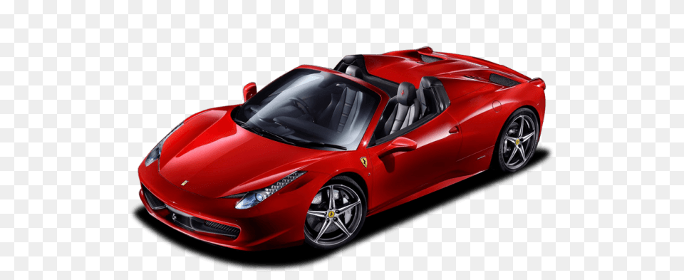 Ferrari Top Transparent, Car, Vehicle, Transportation, Sports Car Free Png Download