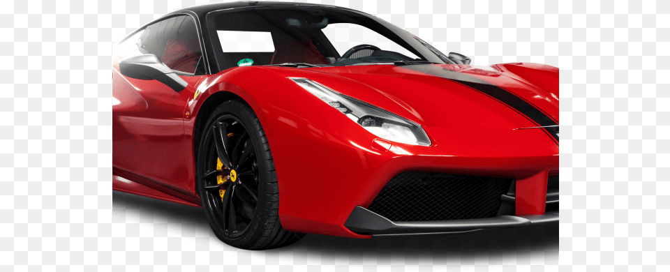 Ferrari Transparent Images Ferrari 488, Alloy Wheel, Vehicle, Transportation, Tire Free Png Download