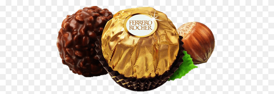 Ferrero Rocher And Nut, Food, Plant, Produce, Vegetable Free Png