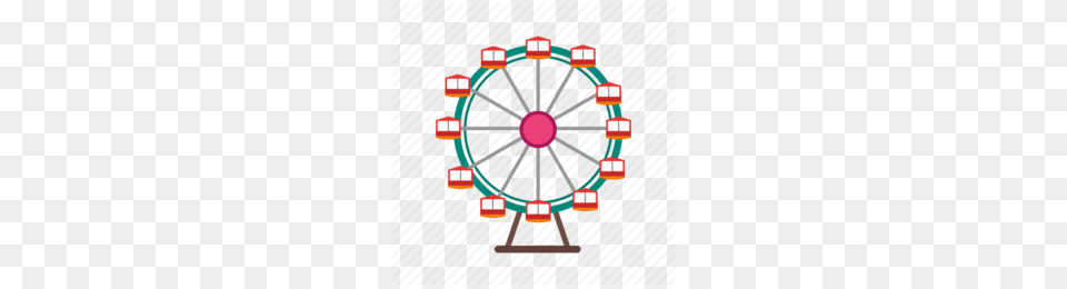 Ferris Wheel Clip Art Clipart, Amusement Park, Ferris Wheel, Fun Free Png Download