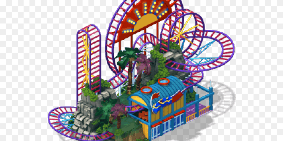 Ferris Wheel Clipart Roller Coaster Roller Coaster, Amusement Park, Fun, Roller Coaster Free Png