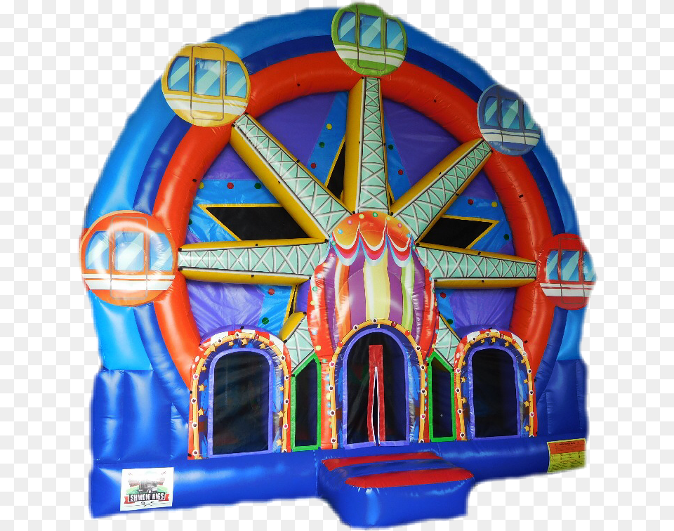 Ferris Wheel Combo Arch, Inflatable, Toy Free Transparent Png