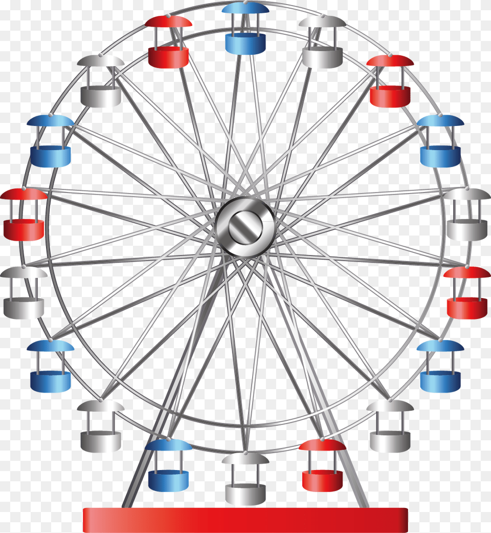 Ferris Wheel Euclidean Vector, Amusement Park, Chandelier, Ferris Wheel, Fun Free Png