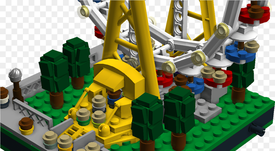 Ferris Wheel Lego, Toy, Cad Diagram, Diagram, Machine Free Png Download