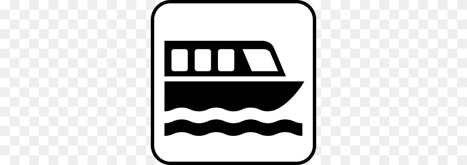 Ferry Stencil, Transportation, Vehicle, Hot Tub Free Png