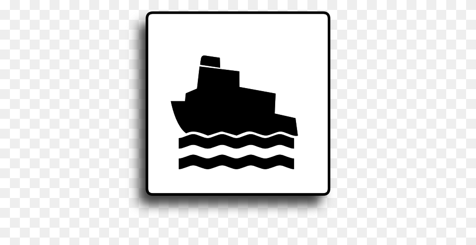 Ferry Boat Road Sign Vector, First Aid, Sticker, Clothing, Hat Free Transparent Png