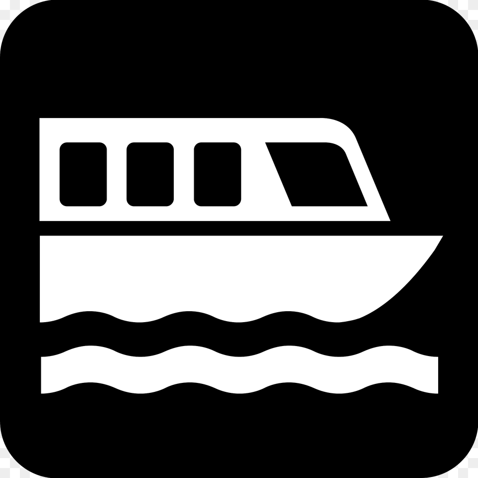 Ferry Clipart, Person, Transportation, Vehicle, Stencil Free Png