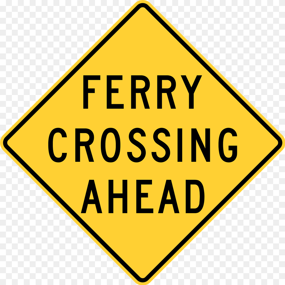 Ferry Crossing Missouri Clipart, Sign, Symbol, Road Sign Free Transparent Png