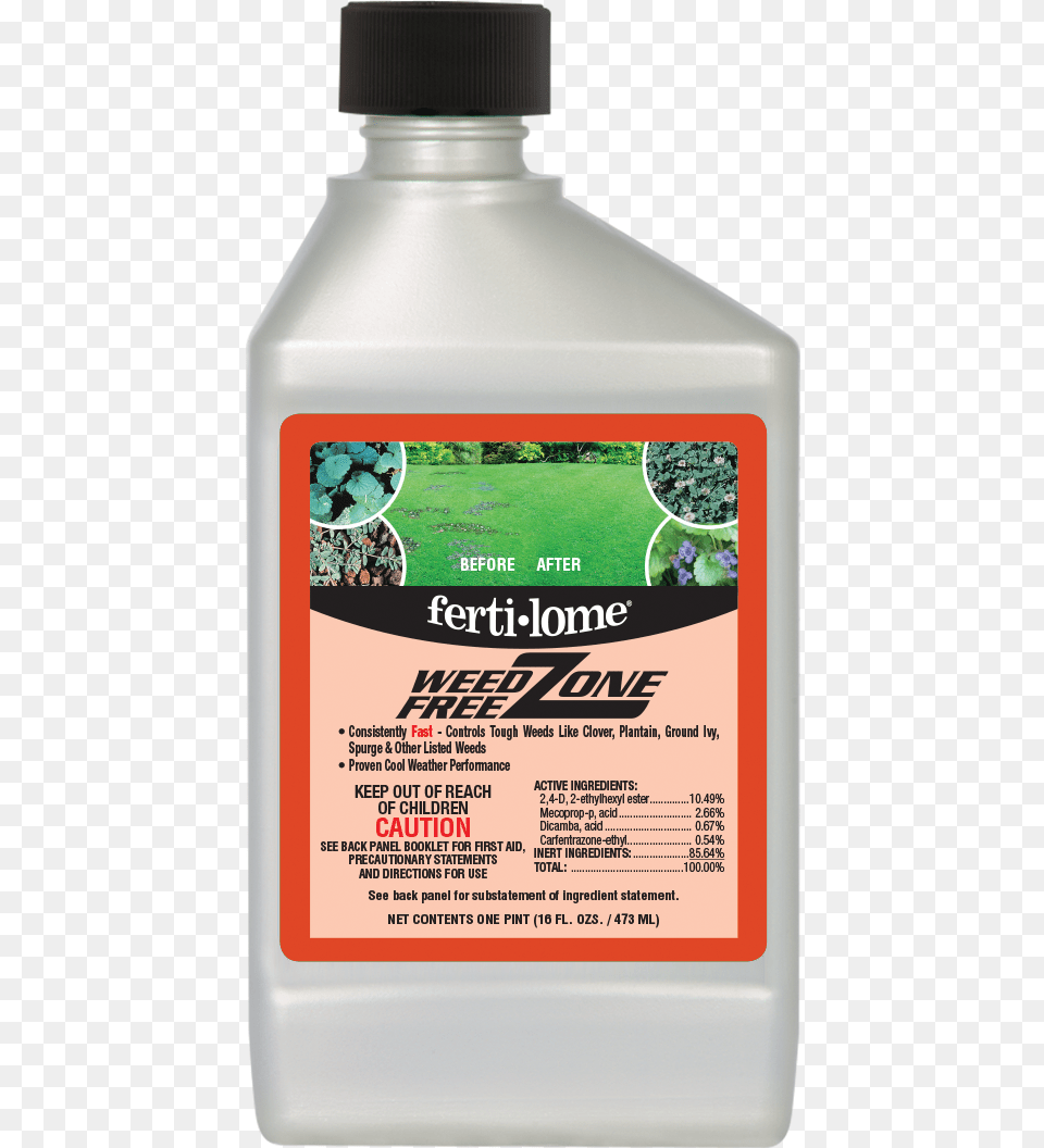 Ferti Lome Fertilome Weed Free Zone, Bottle, Aftershave, Herbal, Herbs Png Image