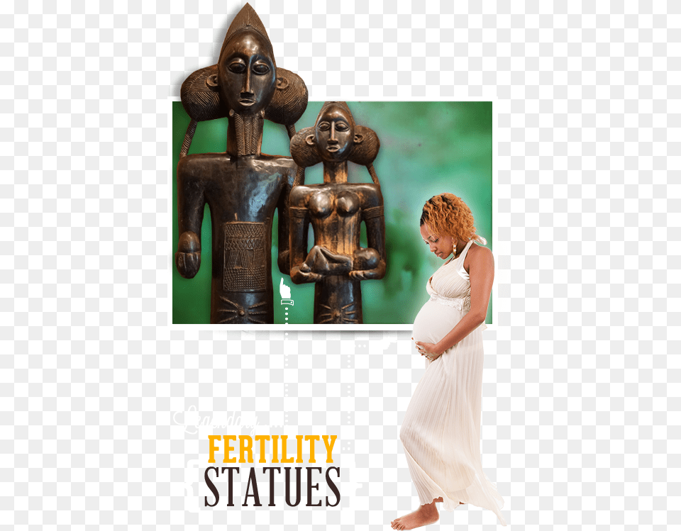 Fertility Statue Believe It Or Not, Clothing, Dress, Bronze, Formal Wear Free Transparent Png