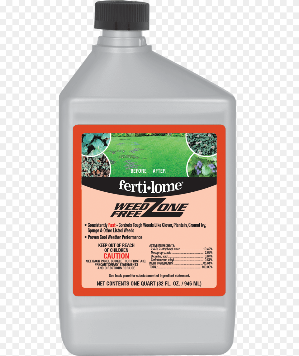 Fertilome Weed Zone, Bottle, Food, Seasoning, Syrup Png Image