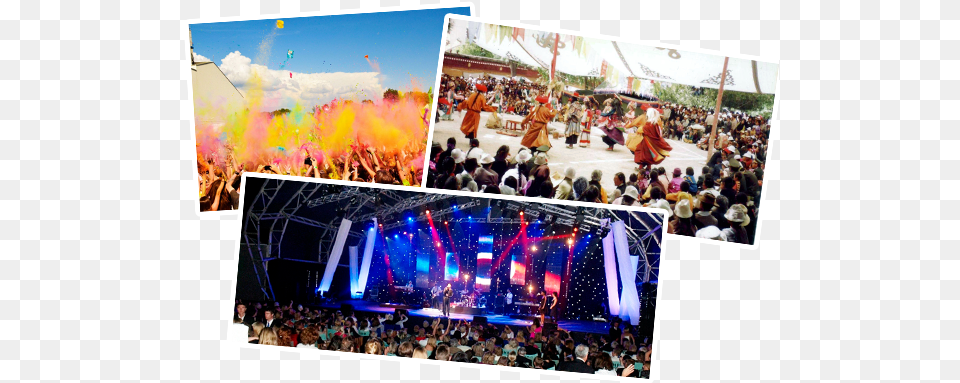 Festival And Concert Global Culture, Crowd, Person, Art, Collage Free Png Download