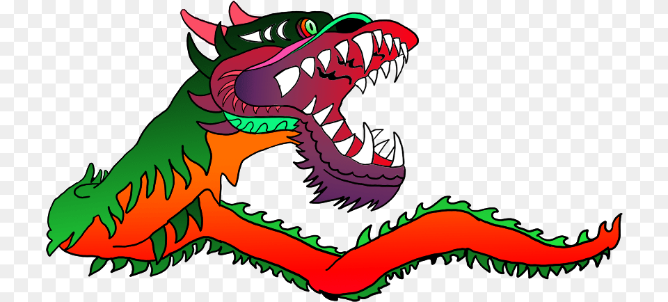 Festival Clipart Boat Chinese Chinese Dragon Cartoon, Animal, Dinosaur, Reptile Png
