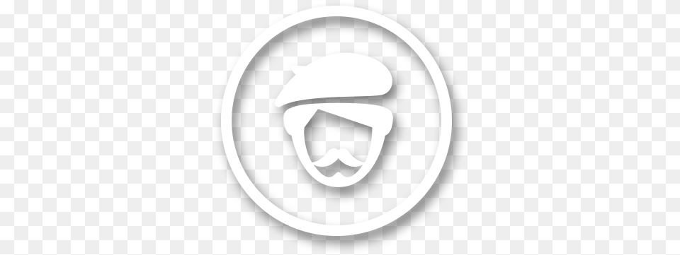 Festival Eaff Artist Icon White, Stencil, Logo, Helmet Free Transparent Png