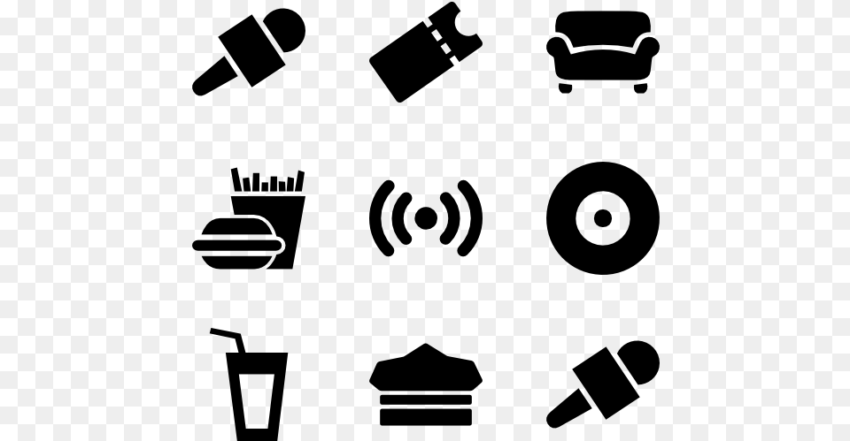 Festival Icons, Gray Free Png