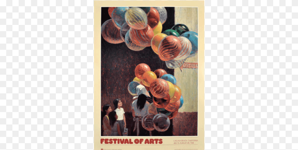 Festival Of Arts Poster Poster, Sphere, Balloon, Advertisement, Woman Png