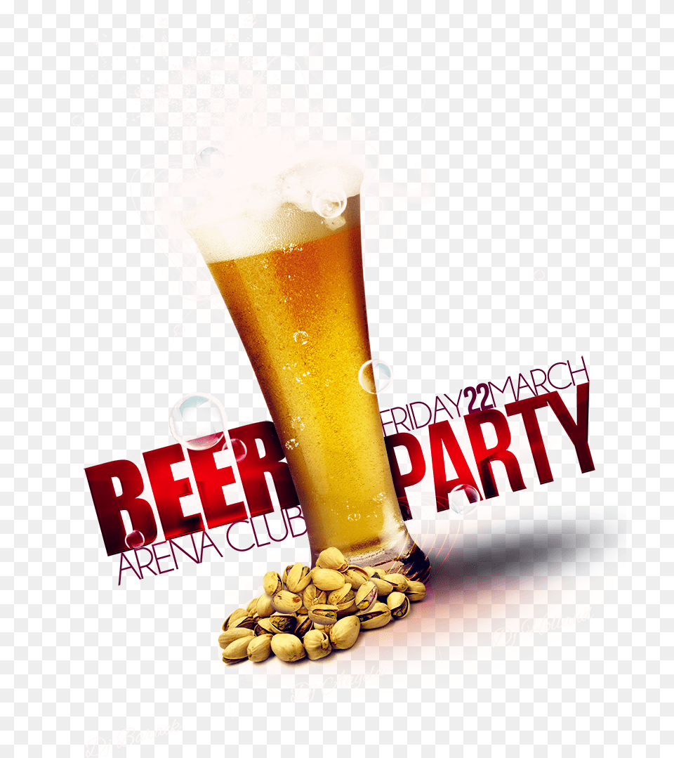Festival Party Beer Flyer Poster Hd Free Festival Flyer, Alcohol, Beverage, Glass, Lager Png Image
