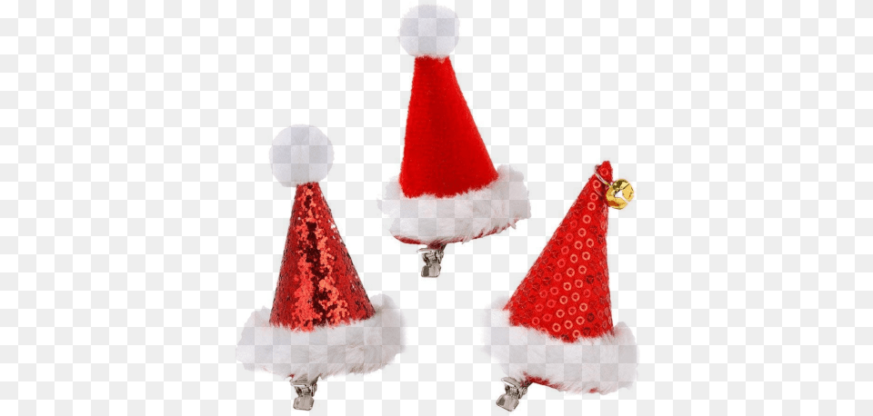 Festive Clip Hat, Clothing, Cone, Candle Free Transparent Png