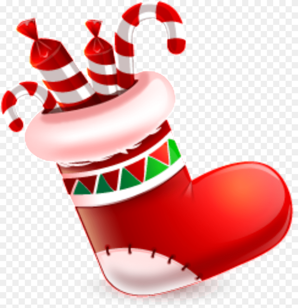 Festive Dog Year Christmas Stocking Design Christmas Socks Vector, Hosiery, Clothing, Gift, Festival Free Png Download