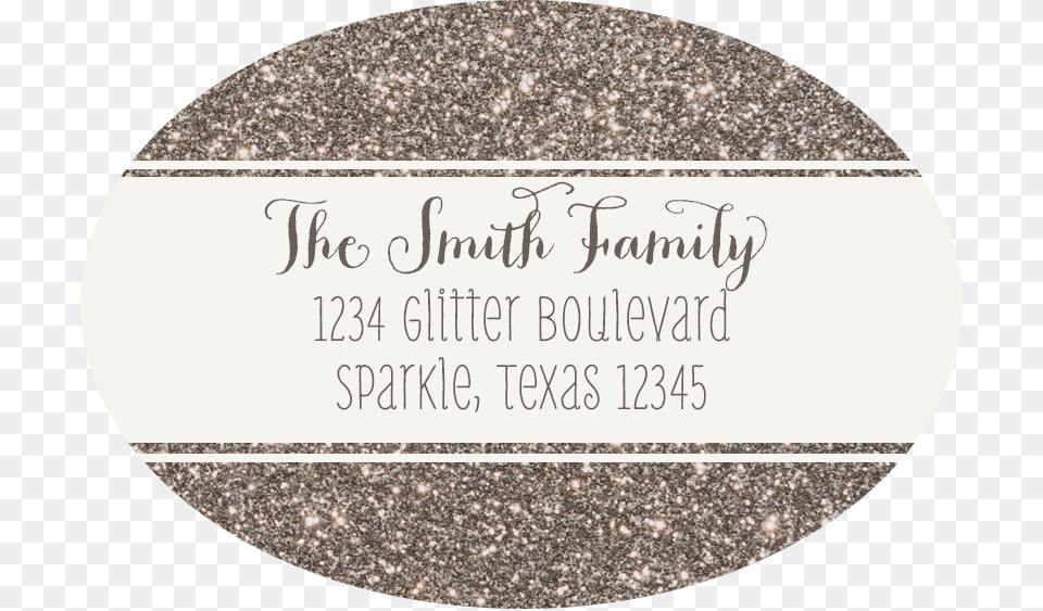 Festive Frame Label Glitter Return Address Labels, Road, Text, Food, Grain Free Transparent Png