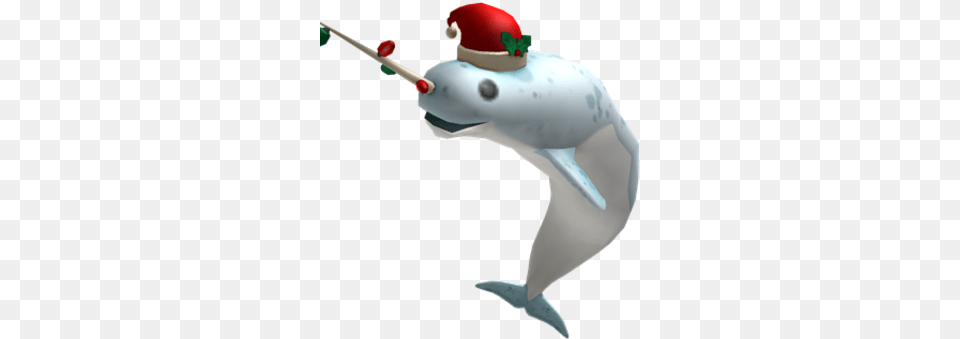 Festive Narwhal Roblox Narwhal, Animal, Dolphin, Mammal, Sea Life Free Png Download