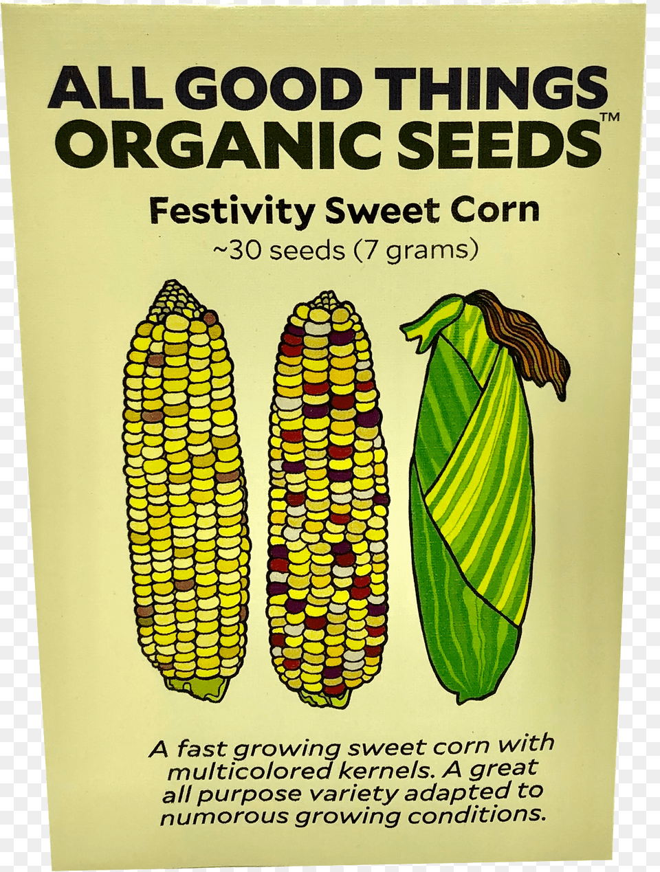 Festivity Sweet Cornquotdata Heirloom Plant, Corn, Food, Grain, Produce Png Image