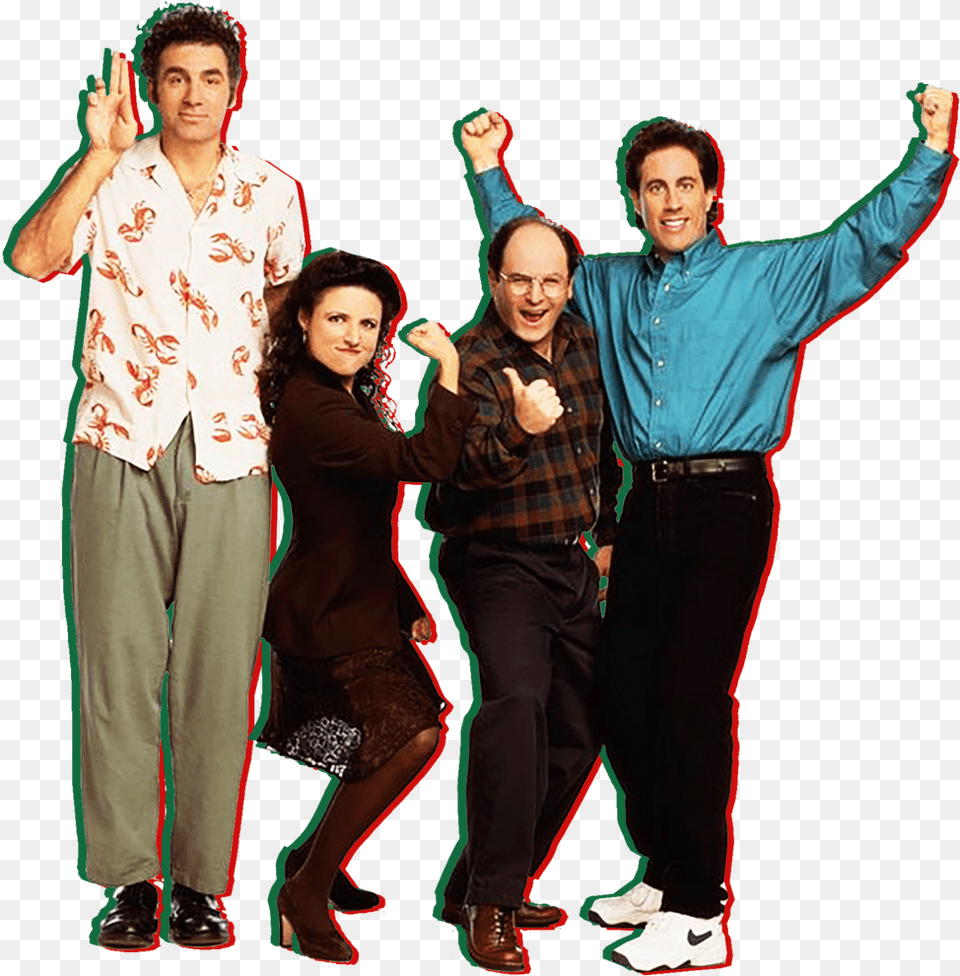 Festivus Group Jerry Seinfeld Shows, Adult, Sleeve, Person, Long Sleeve Free Png Download
