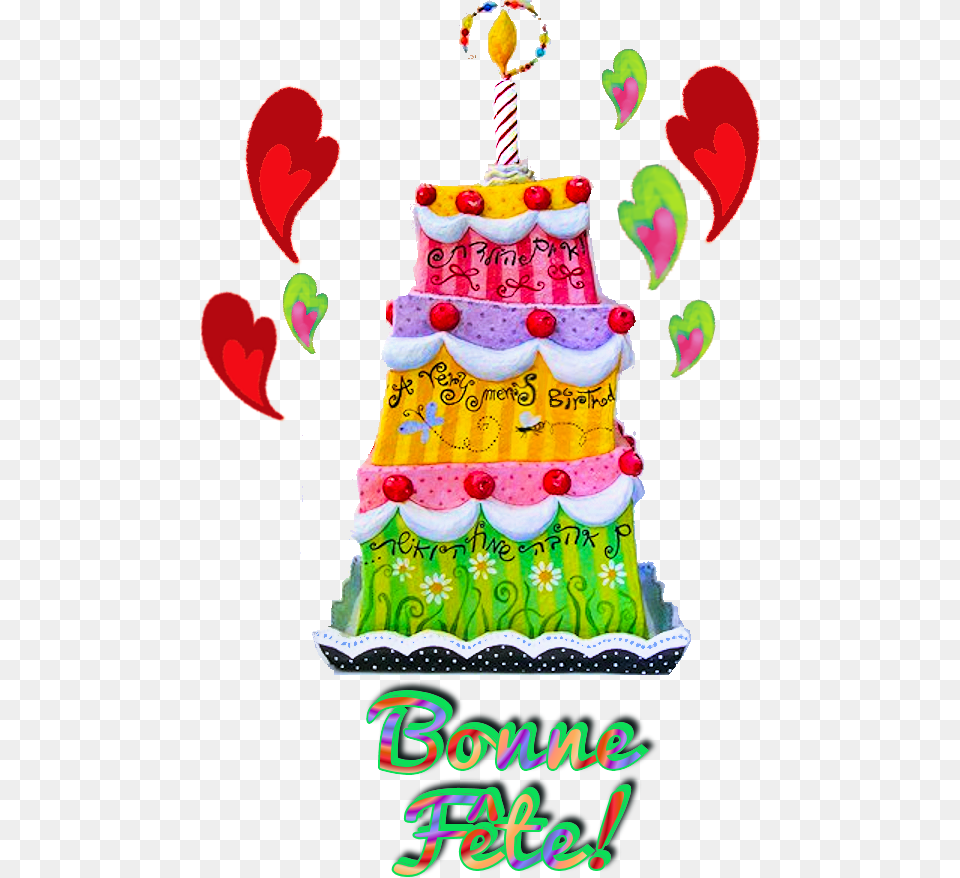 Feta Birthday Cards Happy Birthday Happy Name Day Bonne Fte Gteau, Birthday Cake, Cake, Cream, Dessert Png