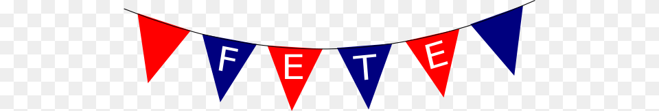 Fete Bunting Clip Art, Banner, Text Free Png