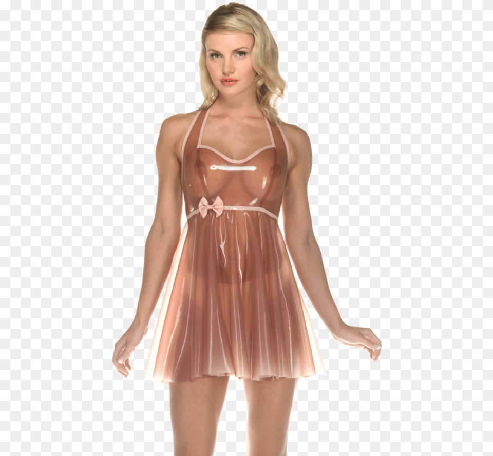 Fetish Latex Babydoll Dress, Adult, Person, Woman, Female Png Image