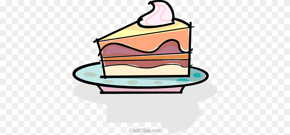 Fetta Di Torta Su Un Piatto Immagini Grafiche Vettoriali Clipart, Cake, Dessert, Food, Torte Free Png Download