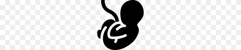 Fetus Icons Noun Project, Gray Free Png