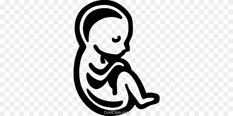 Fetus Royalty Vector Clip Art Illustration, Person, Face, Head Png