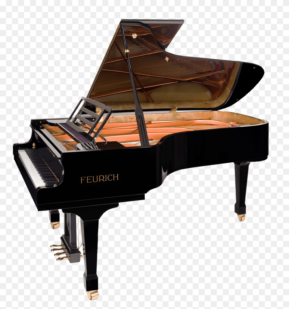 Feurich Model 218 Concert Grand Piano, Grand Piano, Keyboard, Musical Instrument Png Image