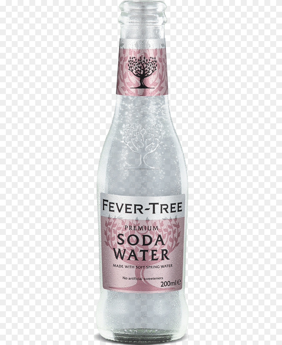 Fever Tree Soda Water, Alcohol, Beer, Beverage, Bottle Png