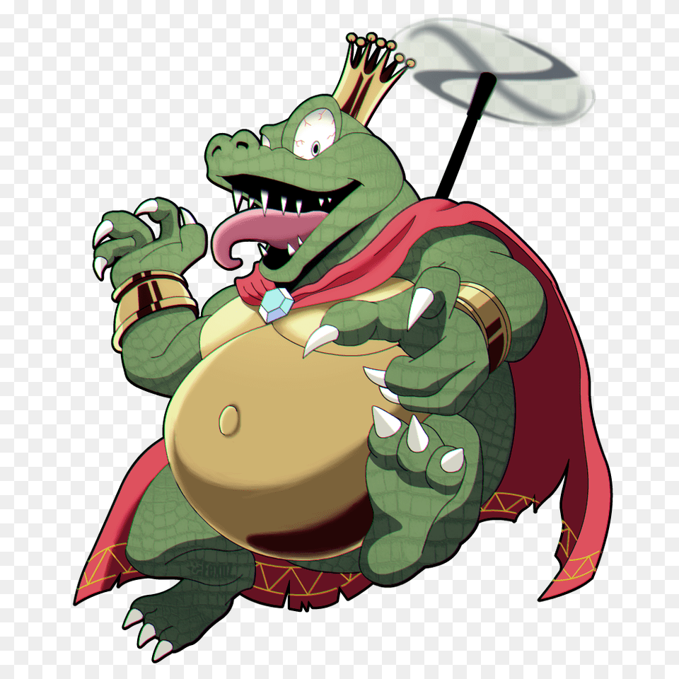 Fexuz On Twitter King K Rool For The Super Smash Bros Collab, Baby, Person, Clothing, Glove Free Transparent Png