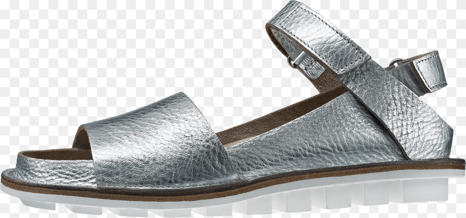 Fez F Nickel Lam Sk Wht Neu Slip On Shoe, Clothing, Footwear, Sandal Free Png Download