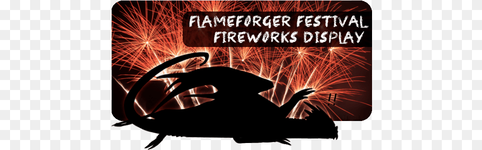 Ff Event Fireworks Display Forum Games Flight Rising Poster, Book, Publication, Nature, Night Free Png Download