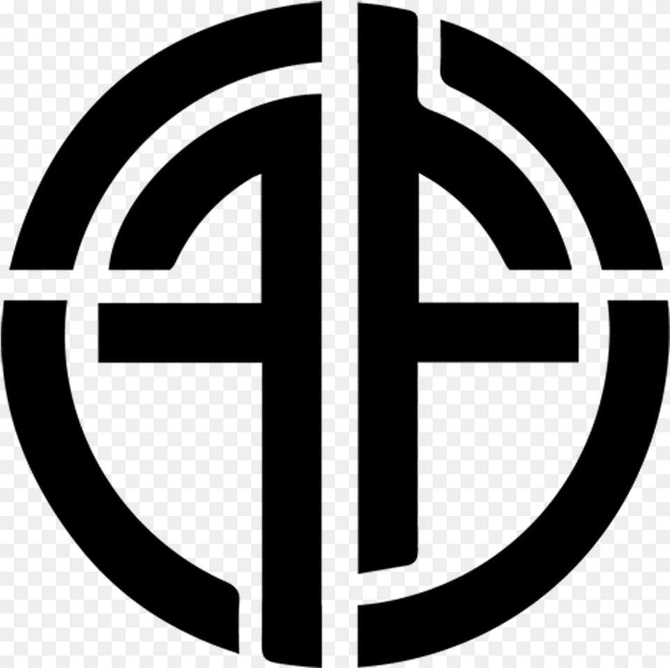 Ff Logo Circle, Gray Free Png