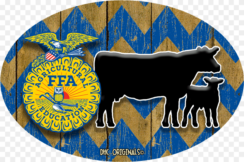 Ffa Cow Calf Decal Ffa, Logo, Animal, Mammal, Livestock Free Png
