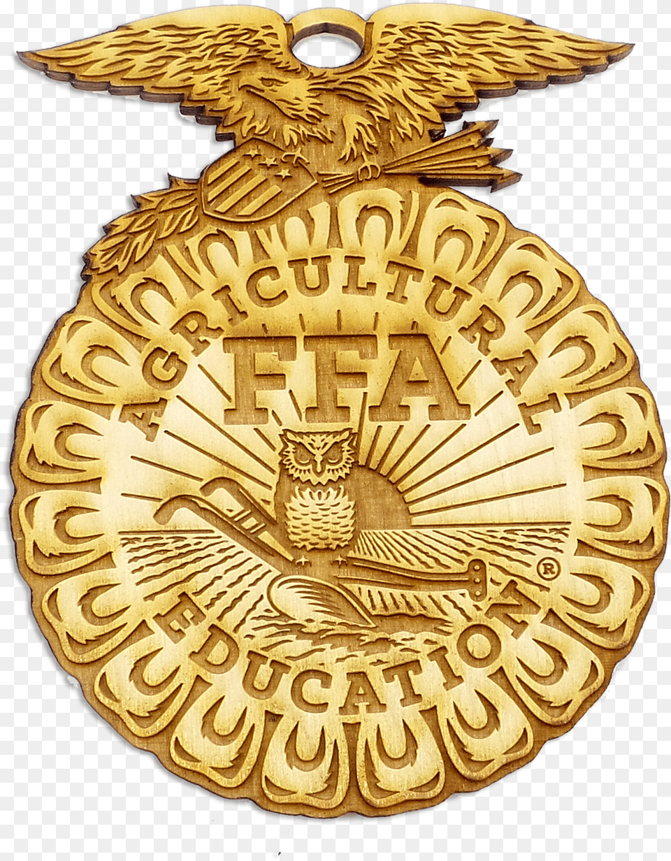 Ffa Ornament Ffa Emblem, Badge, Logo, Symbol, Gold Free Transparent Png