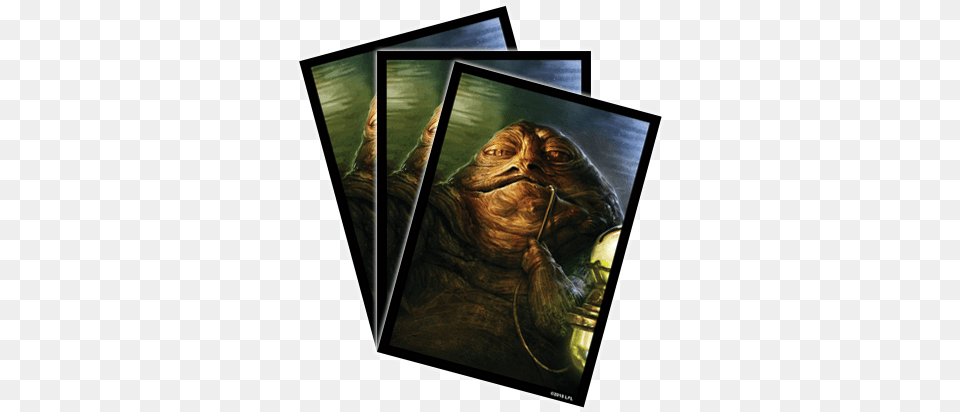 Ffg Star Wars Art Sleeves Jabba The Hutt Picture Frame, Animal, Ape, Mammal, Wildlife Free Png Download