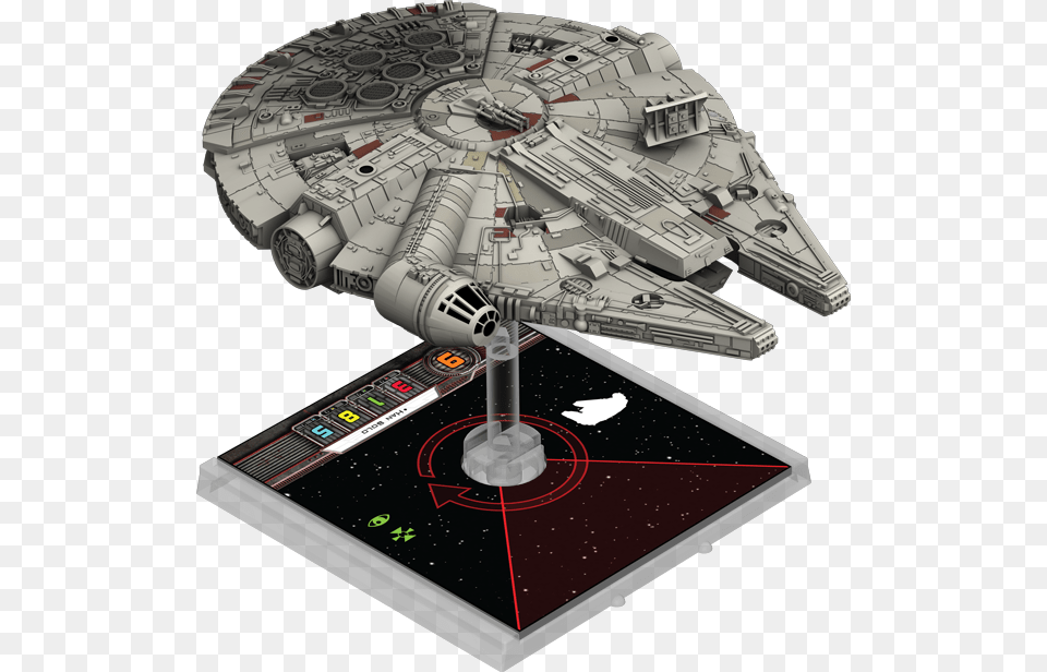 Ffg Tfa Millennium Falcon Heroes Of The Resistance Falcon, Cad Diagram, Diagram, Armored, Military Png Image