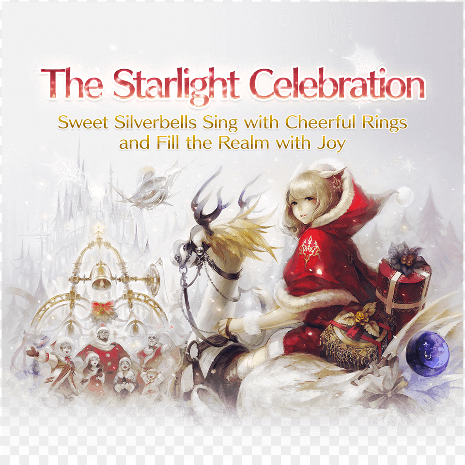 Ffxiv Starlight Celebration 2015 Ffxiv Starlight Celebration, Book, Publication, Adult, Wedding Free Png Download