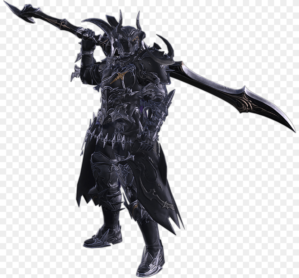 Ffxiv Stormblood Dark Knight Level 70 Dark Knight Gear, Adult, Female, Person, Woman Free Png