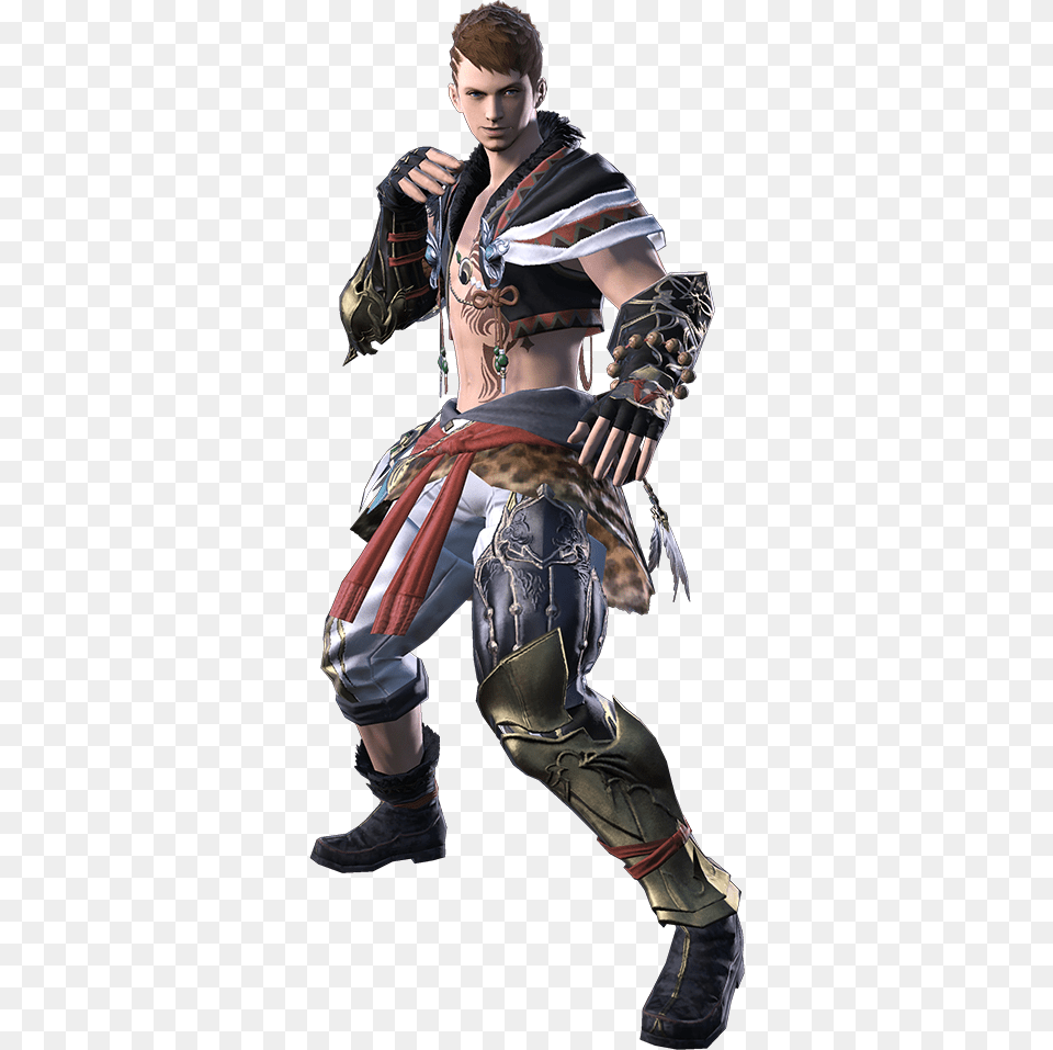 Ffxiv Stormblood Monk Final Fantasy Xiv Stormblood Characters, Adult, Male, Man, Person Free Transparent Png